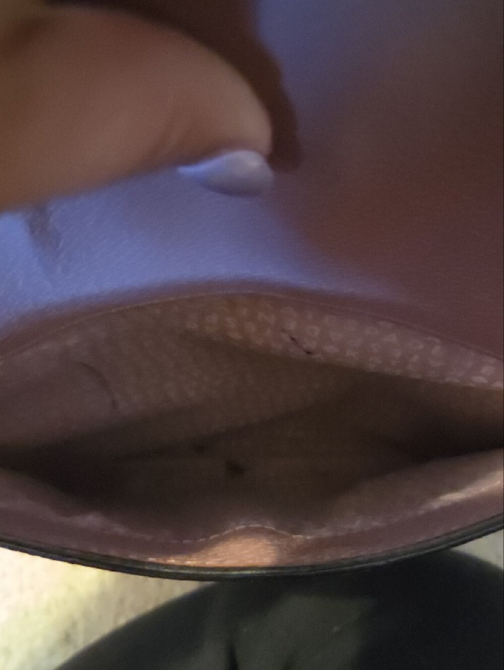 kate spade Two-Tone Pink and Purple Leather Tote - Picture 2 of 8